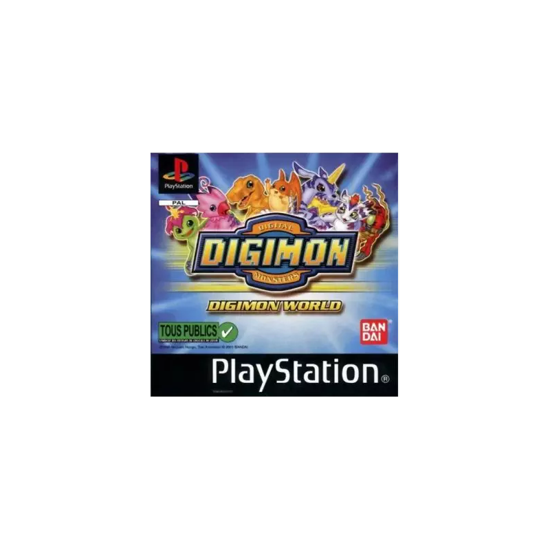 Jeux PS1 : Digimon World - Occasion