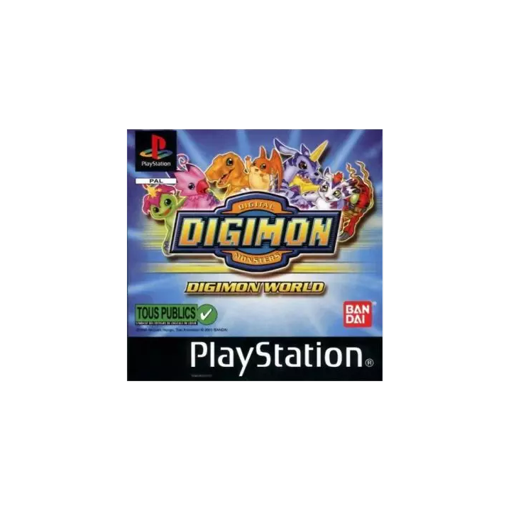 Jeux PS1 : Digimon World - Occasion | Ordiland