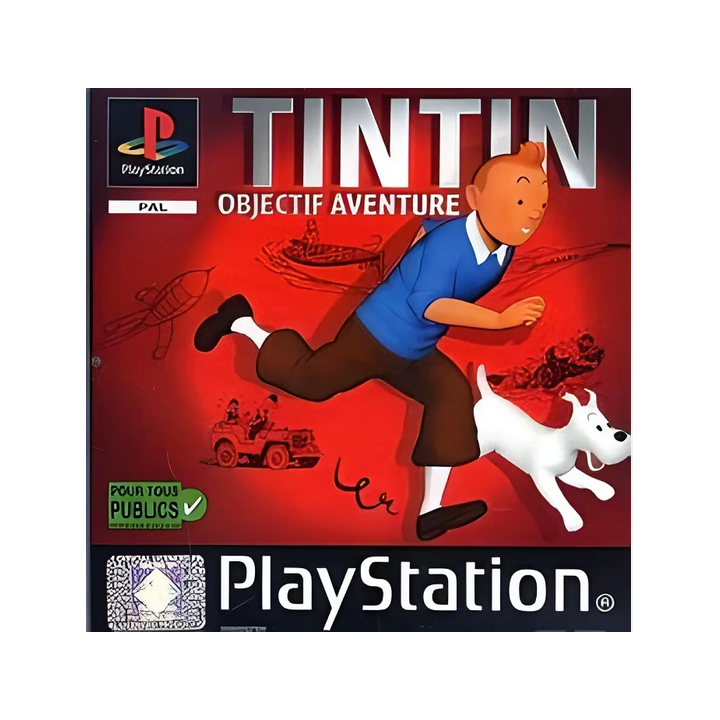 Jeux PS1 : Tintin Objectif Aventure - Occasion | Ordiland