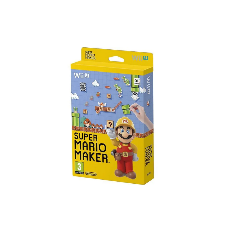 Jeux Wii U : Super Mario Maker Édition Limitée (Jeu + Artbook) - Occasion
