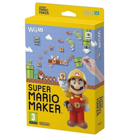 Jeux Wii U : Super Mario Maker Édition Limitée (Jeu + Artbook) - Occasion