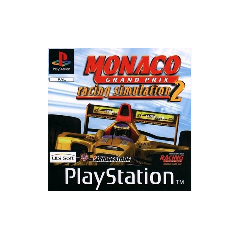 Jeux PS1 : Monaco Grand Prix Racing Simulation 2 - Occasion
