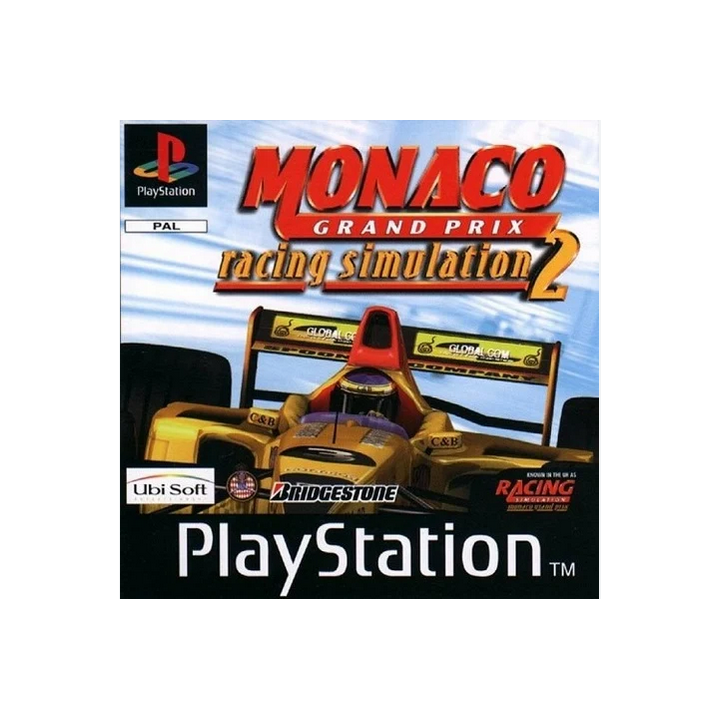 Jeux PS1 : Monaco Grand Prix Racing Simulation 2 | Ordiland