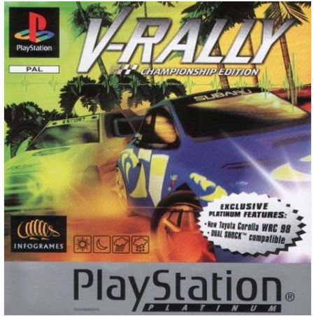 Jeux PS1 : V-Rally - Occasion