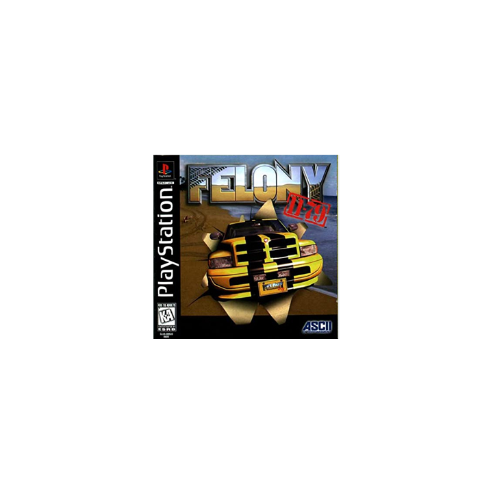 Jeux PS1 : Felony 11-79 - Occasion | Ordiland