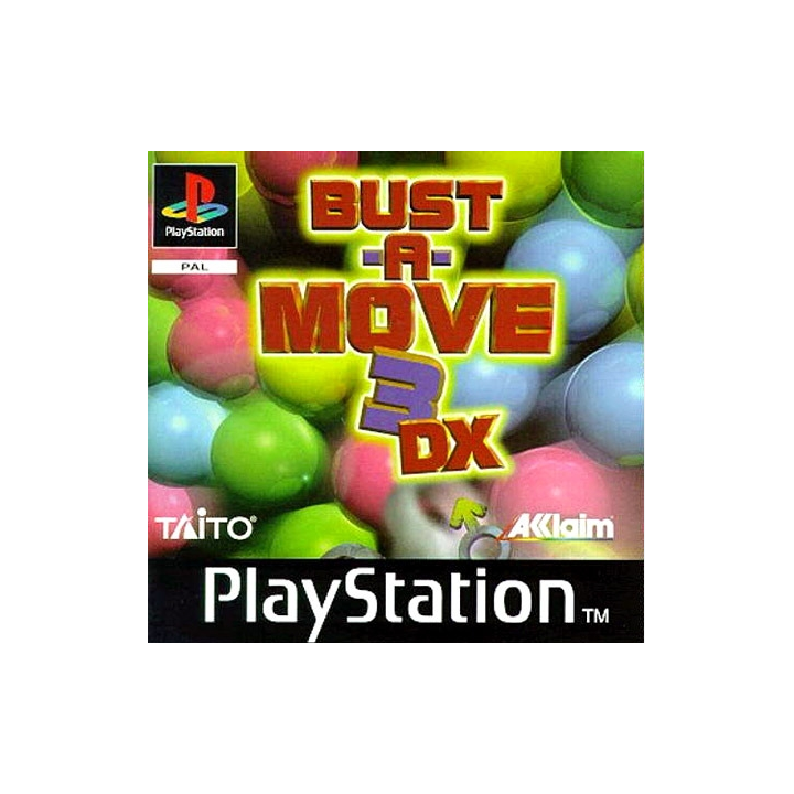Jeux PS1 : Bust-A-Move 3DX - Occasion | Ordiland