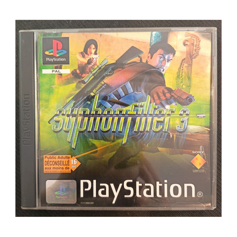 Jeux PS1 : Syphon Filter 3 (Complet) - Occasion