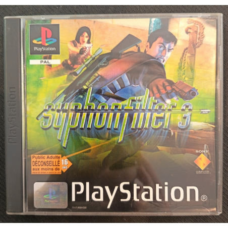 Jeux PS1 : Syphon Filter 3 (Complet) - Occasion