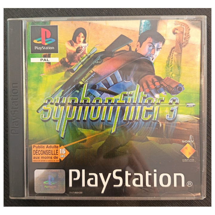 Jeux PS1 : Syphon Filter 3 (Complet) - Occasion | Ordiland