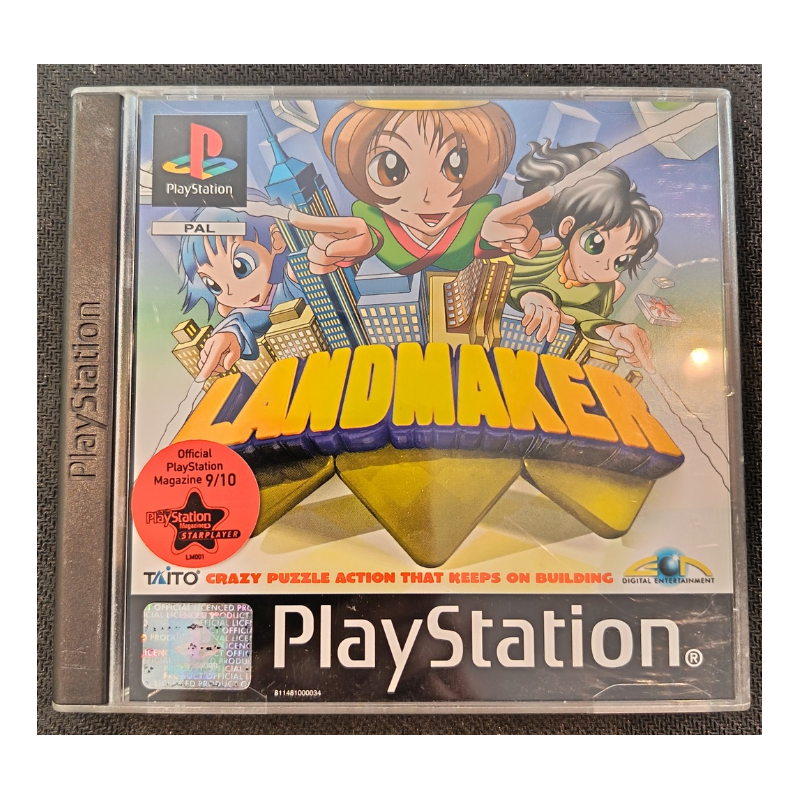 Jeux PS1 : Landmaker (Complet) - Occasion