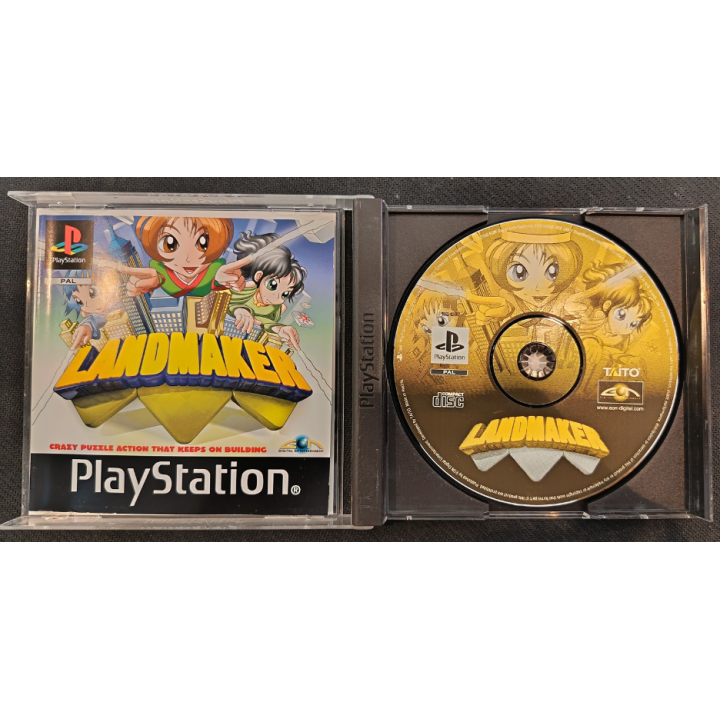 Jeux PS1 : Landmaker (Complet) - Occasion | Ordiland