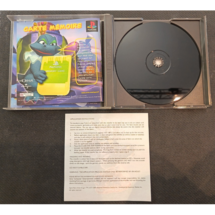 Jeux PS1 : Spyro Year of The Dragon (Complet avec | Ordiland