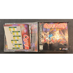 Jeux PS1 : Ogre Battle Limited Edition ver. USA (Complet) - Occasion