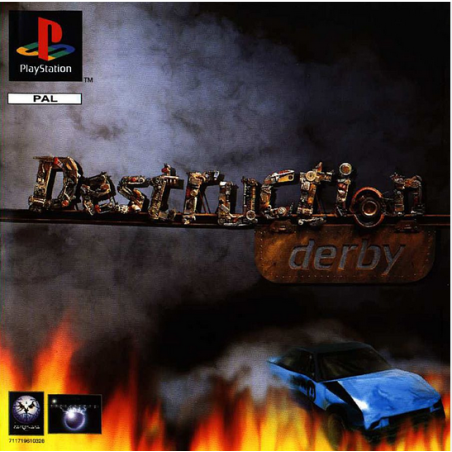 Jeux PS1 : Destruction Derby (Jeu + Notice) - Occasion