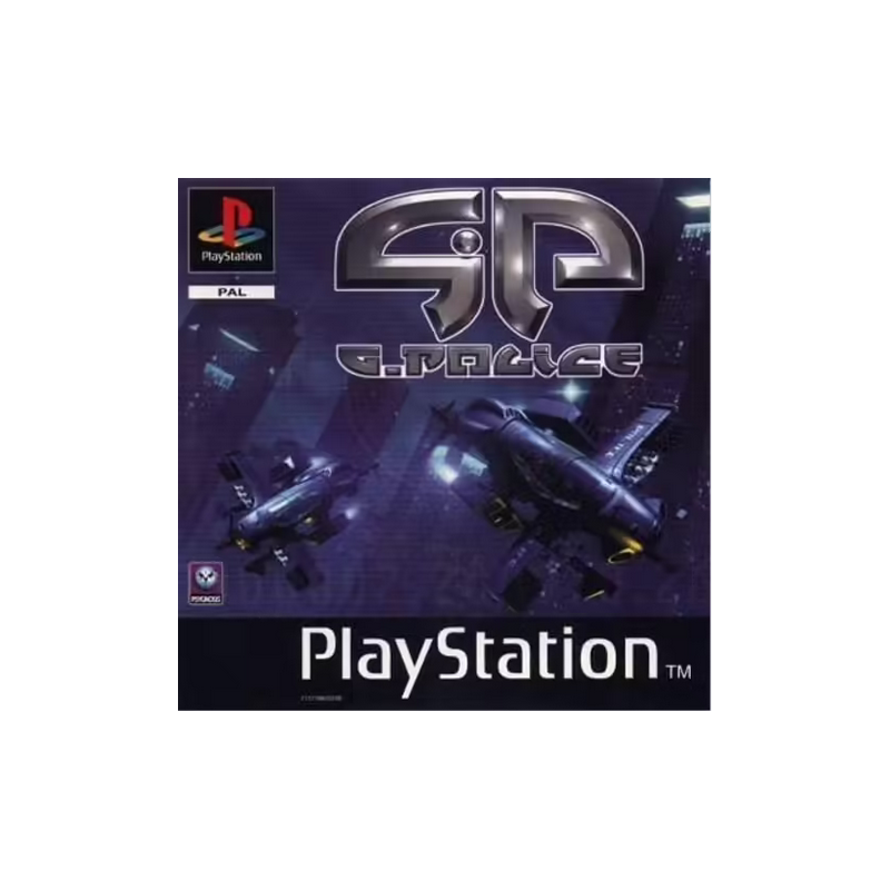 Jeux PS1 : G-Police (Jeu + Notice) - Occasion
