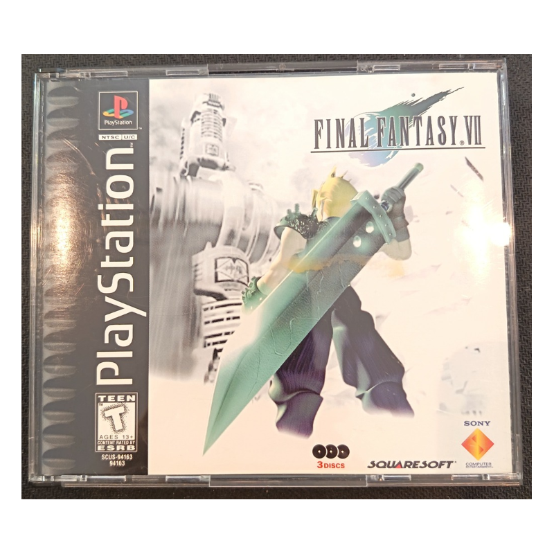 Jeux PS1 : Final Fantasy VII ver. USA (Sans Notice) - Occasion