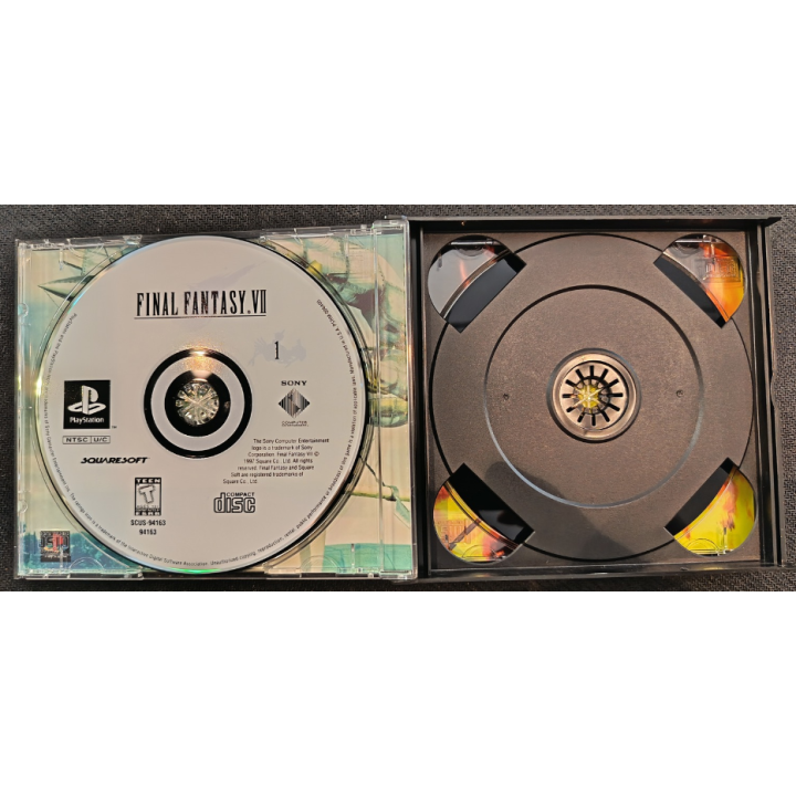 Jeux PS1 : Final Fantasy VII ver. USA (Sans Notice) | Ordiland