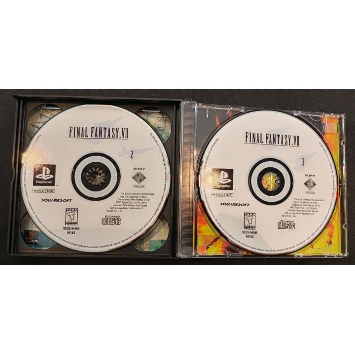 Jeux PS1 : Final Fantasy VII ver. USA (Sans Notice) | Ordiland