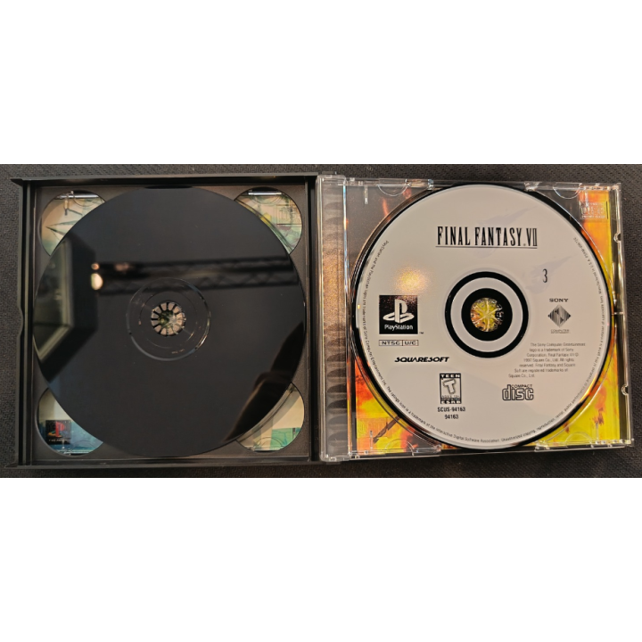 Jeux PS1 : Final Fantasy VII ver. USA (Sans Notice) | Ordiland