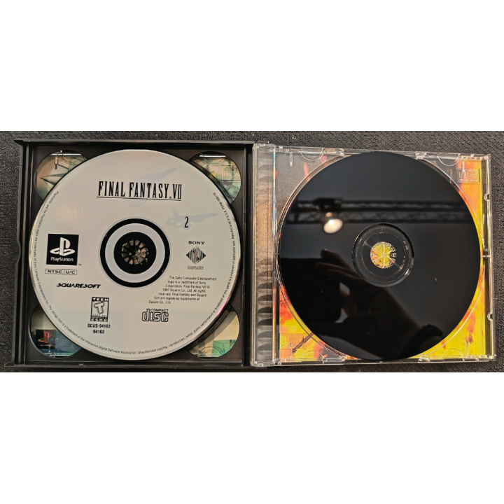 Jeux PS1 : Final Fantasy VII ver. USA (Sans Notice) | Ordiland