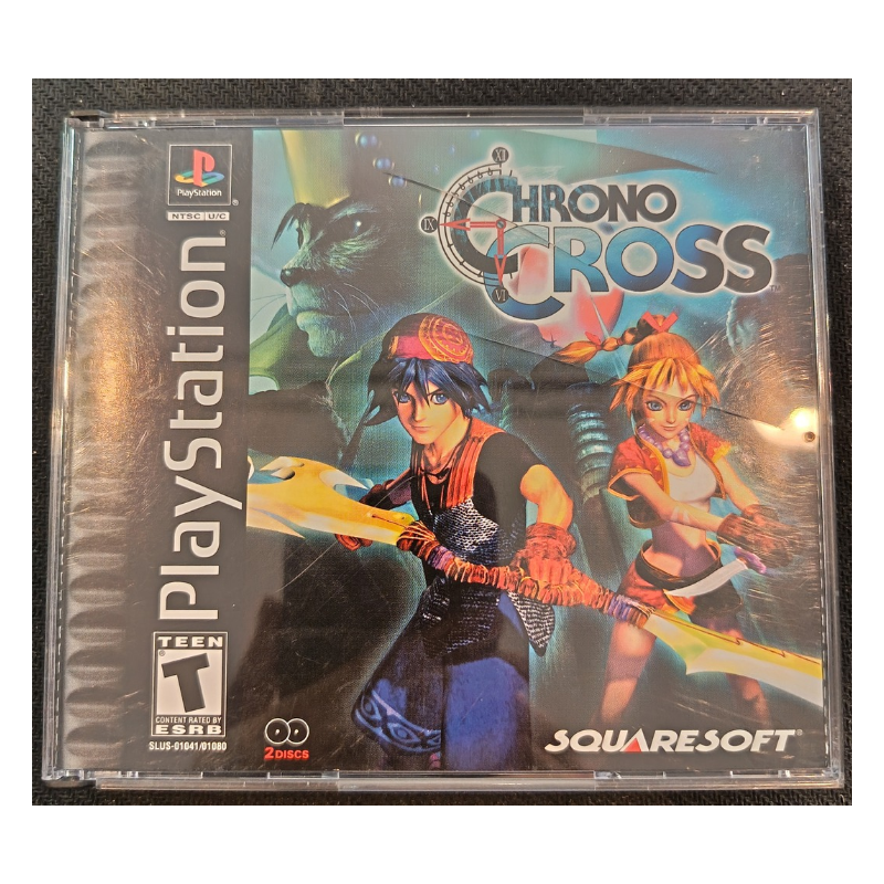 Jeux PS1 : Chrono Cross ver. USA (Complet) - Occasion