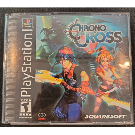 Jeux PS1 : Chrono Cross ver. USA (Complet) - Occasion