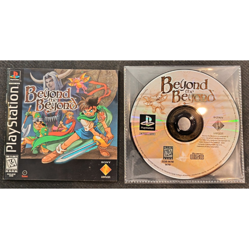 Jeux PS1 : Beyond the Beyond ver. USA (Jeu + Notice) - Occasion