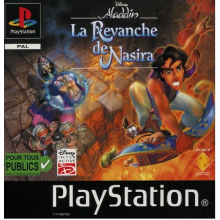 Jeux PS1 : Disney Aladdin La Revanche de Nasira (Complet) - Occasion