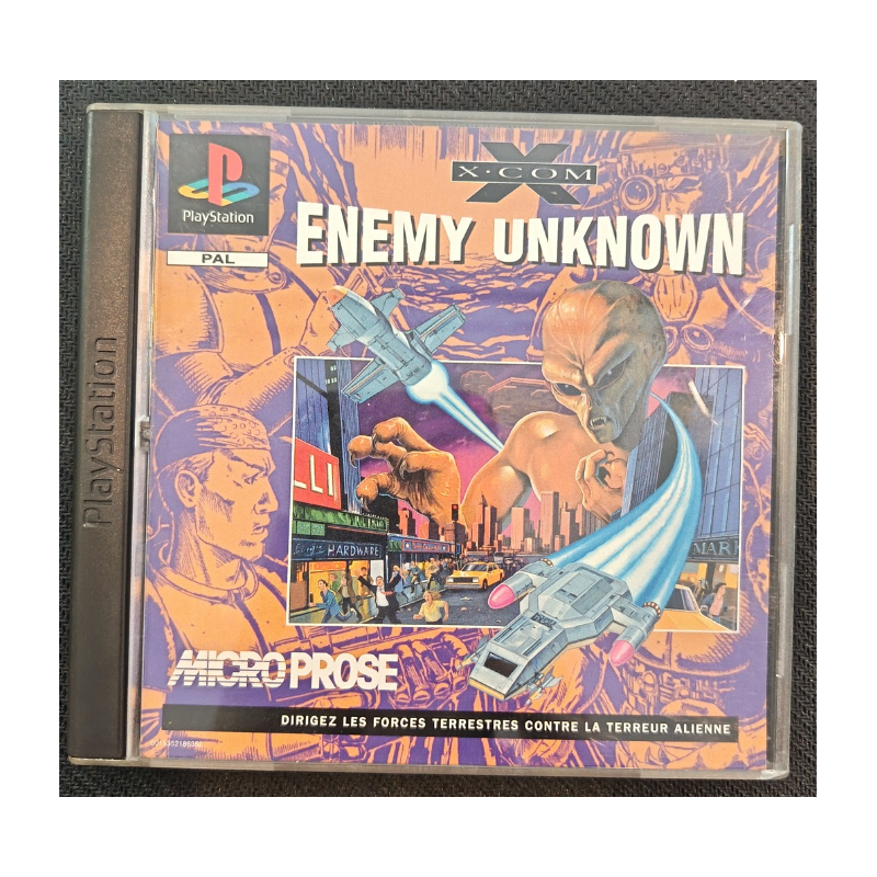 Jeux PS1 : X-Com Enemy Unknown (Complet) - Occasion