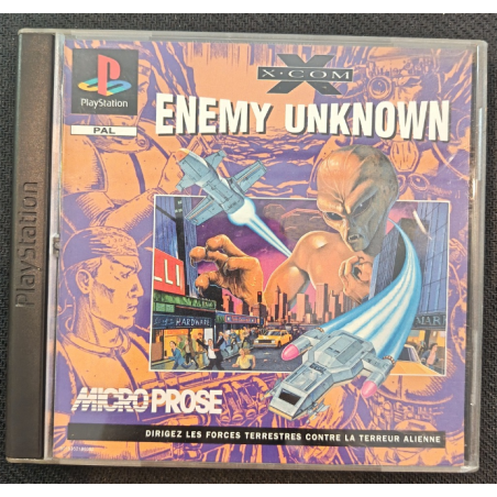 Jeux PS1 : X-Com Enemy Unknown (Complet) - Occasion