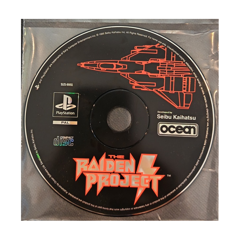Jeux PS1 : The Raiden Project (Loose) - Occasion