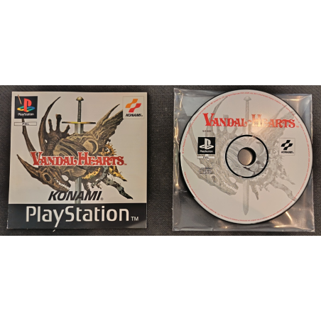 Jeux PS1 : Vandal Hearts (Jeu + Notice) - Occasion