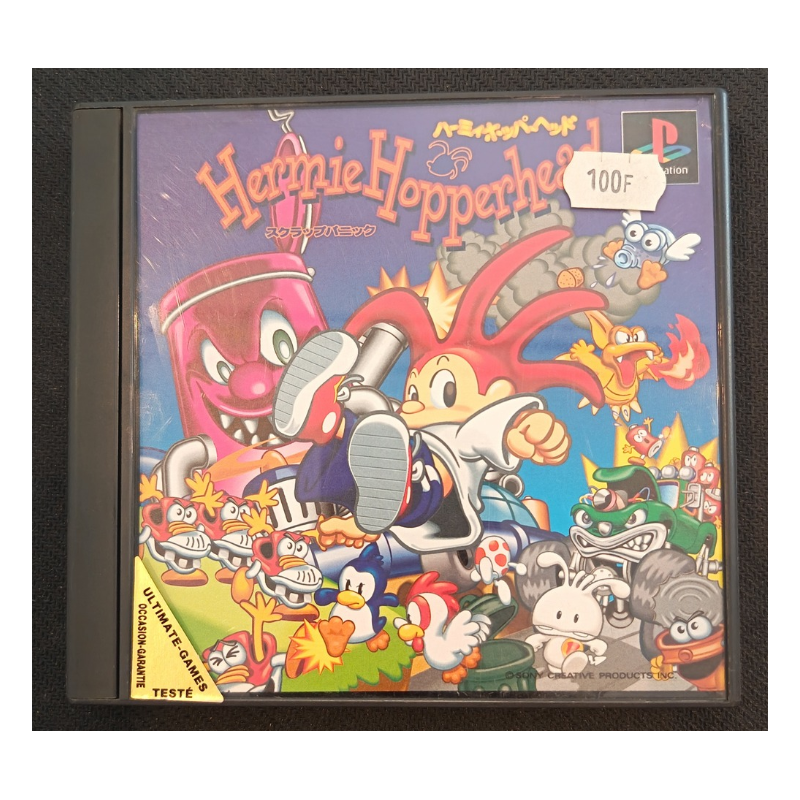 Jeux PS1 : Hermie Hopperhead ver. Jap (Complet) - Occasion