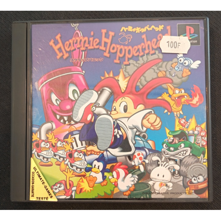 Jeux PS1 : Hermie Hopperhead ver. Jap (Complet) | Ordiland