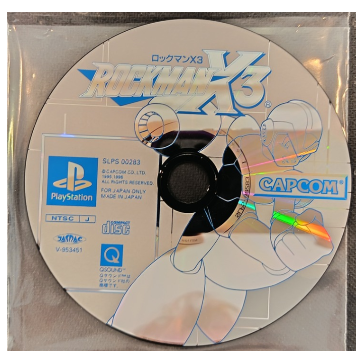 Jeux PS1 : Rockman X3 ver. Jap (Jeu + Notice) | Ordiland