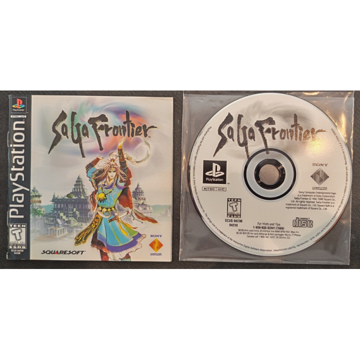 Jeux PS1 : SaGa Frontier ver. USA (Complet) - Occasion | Ordiland