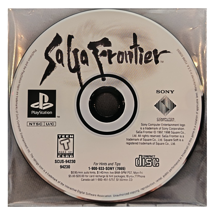 Jeux PS1 : SaGa Frontier ver. USA (Complet) - Occasion | Ordiland