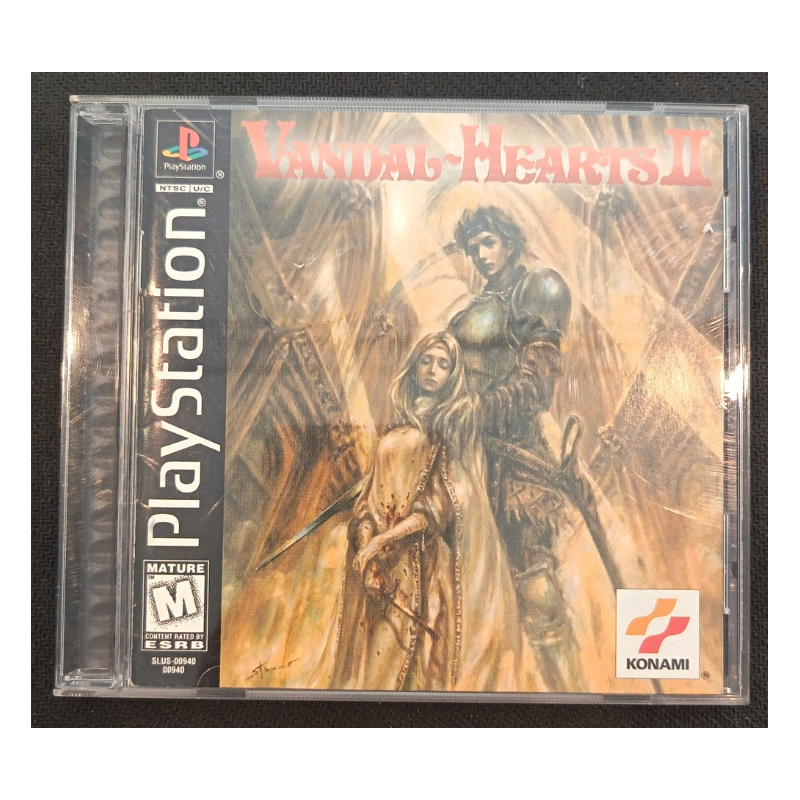 Jeux PS1 : Vandal Hearts II ver. USA (Complet) - Occasion