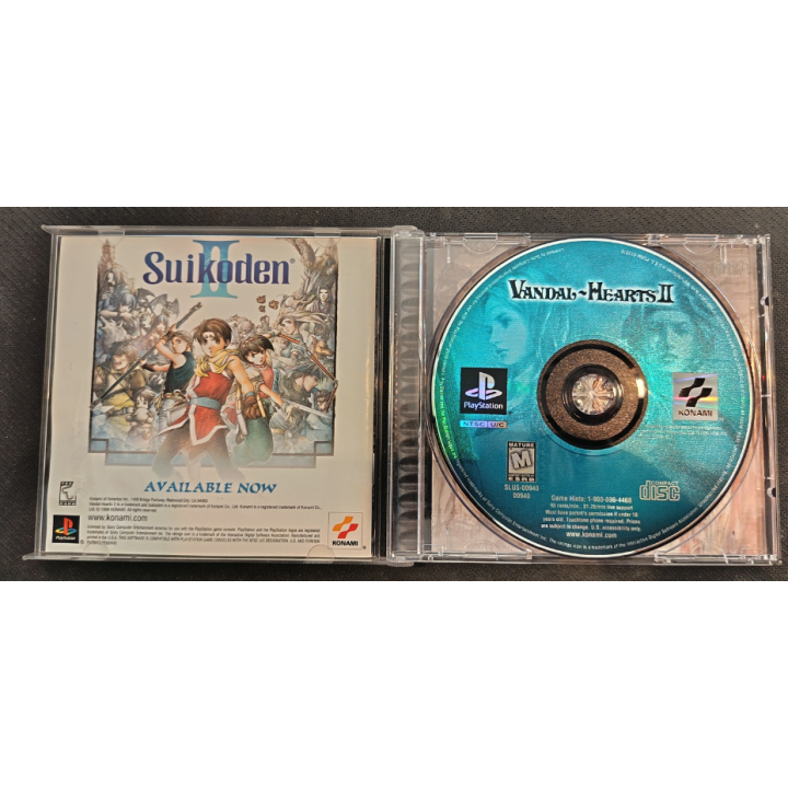Jeux PS1 : Vandal Hearts II ver. USA (Complet) | Ordiland