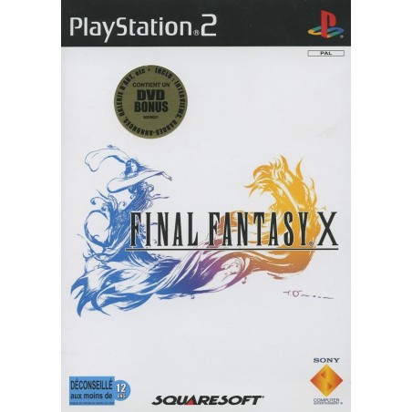 Jeux PS2 : Final Fantasy X + DVD Beyond Final Fantasy- Occasion