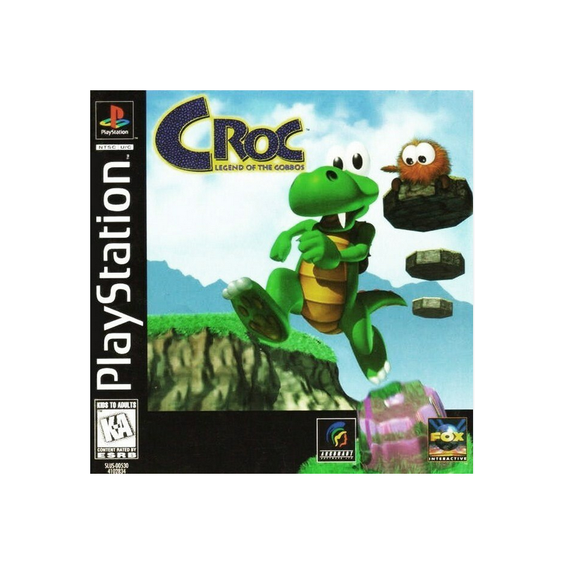 Jeux PS1 : Croc The Legend of Gobbos ver. USA - Occasion