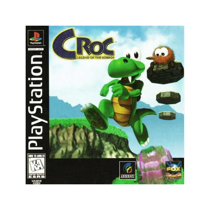 Jeux PS1 : Croc The Legend of Gobbos ver. USA | Ordiland