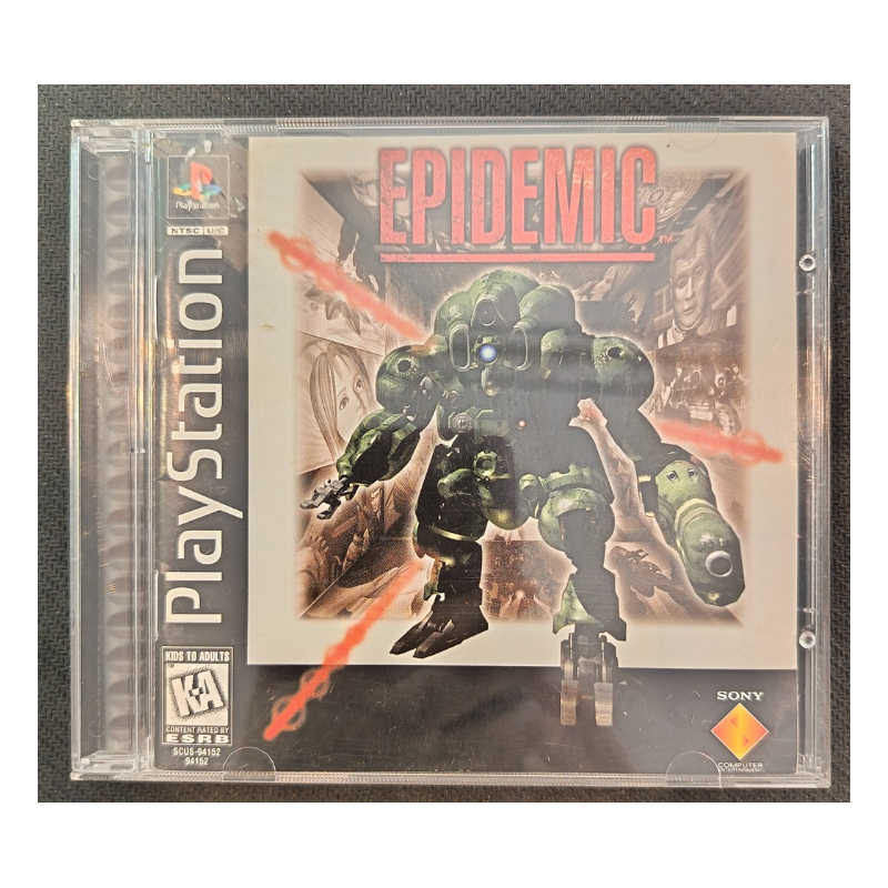 Jeux PS1 : Epidemic ver. USA (Complet) - Occasion