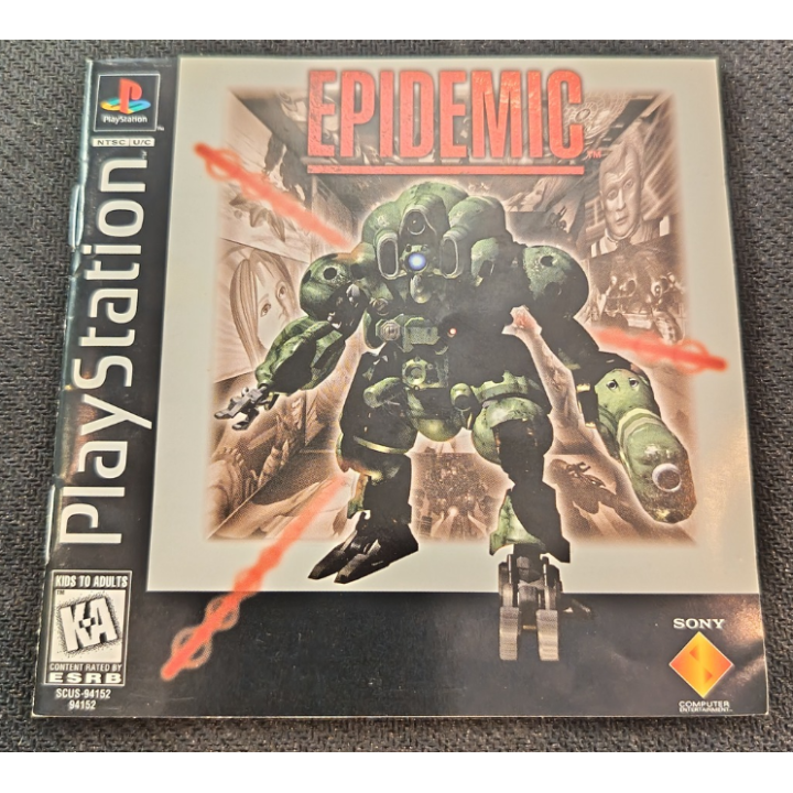 Jeux PS1 : Epidemic ver. USA (Complet) - Occasion | Ordiland
