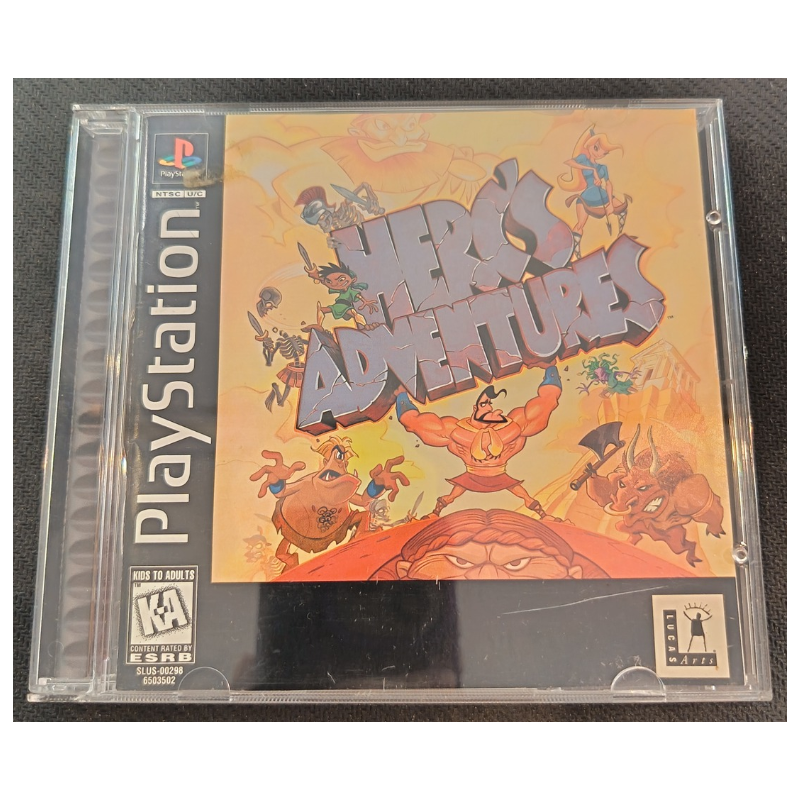 Jeux PS1 : Herc's Adventures ver. USA (Complet) - Occasion