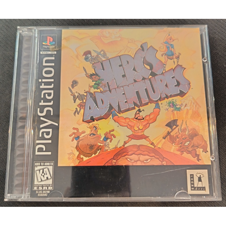 Jeux PS1 : Herc's Adventures ver. USA (Complet) | Ordiland