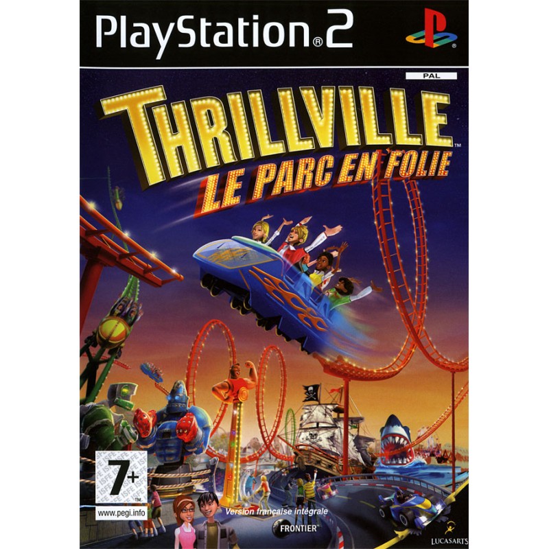 Jeux PS2: Thrillville Le Parc en Folie - Occasion