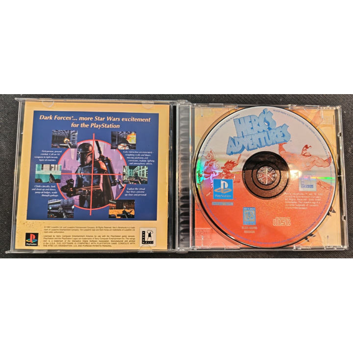 Jeux PS1 : Herc's Adventures ver. USA (Complet) | Ordiland