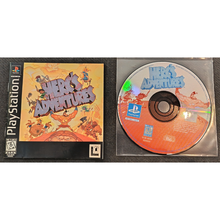 Jeux PS1 : Herc's Adventures ver. USA (Complet) | Ordiland