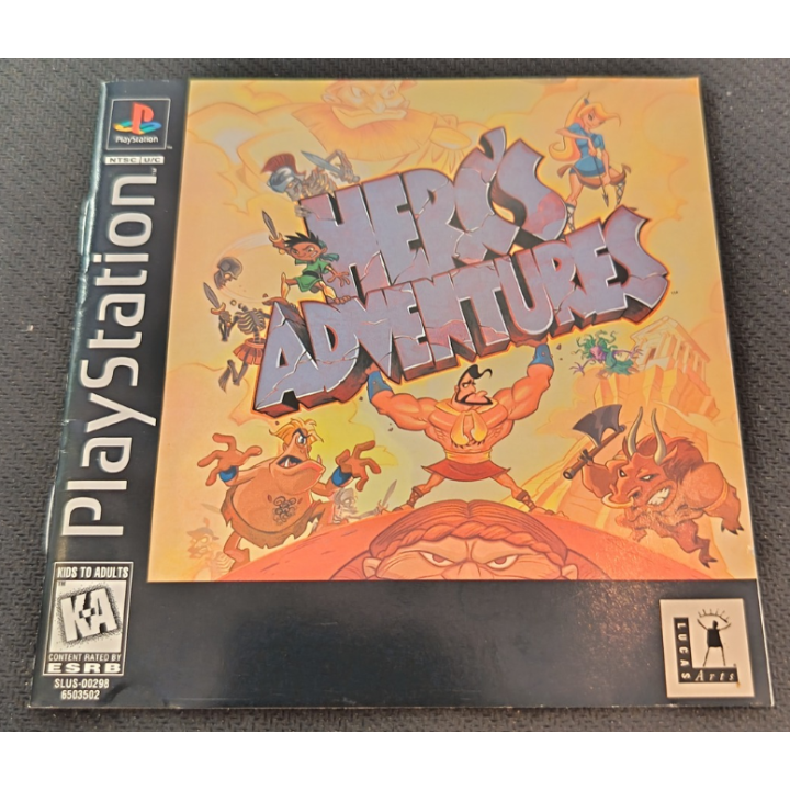 Jeux PS1 : Herc's Adventures ver. USA (Complet) | Ordiland